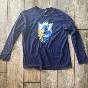 Fanatics Navy Blue Long Sleeve Shirt
